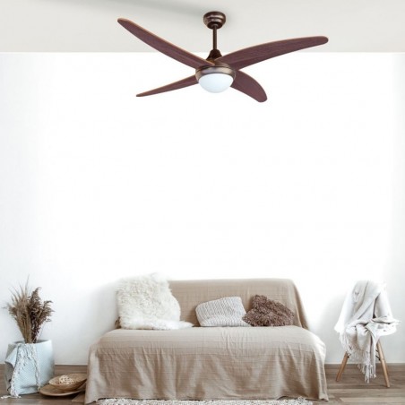 Ventilador de techo con luz Scrim