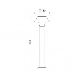 Baliza exterior LED Bucket (10.50W)