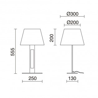 Lámpara de mesa Classical