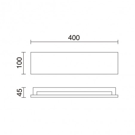 Outdoor LED Wall Lamp Stone (12W)