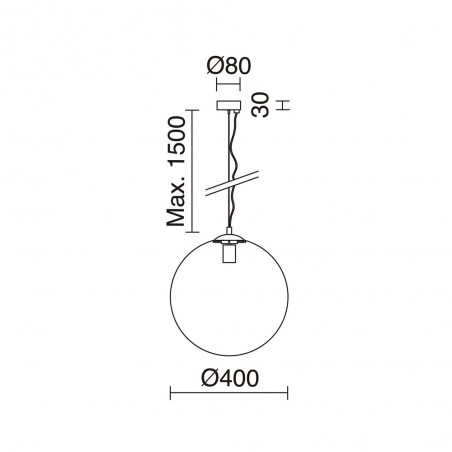 Modern Pendant Lamp Oxy