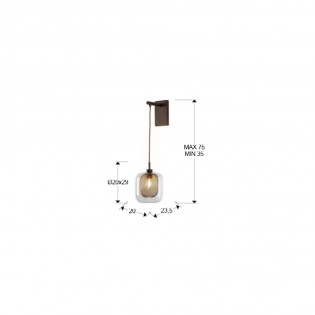 Aplique de pared LED Fox (8W)