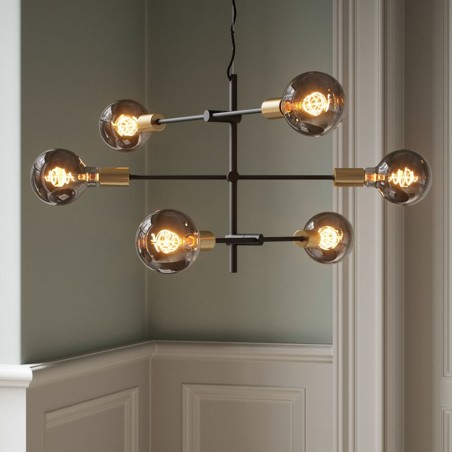 Bombilla LED E27 G95 Efecto Fumé (5W)