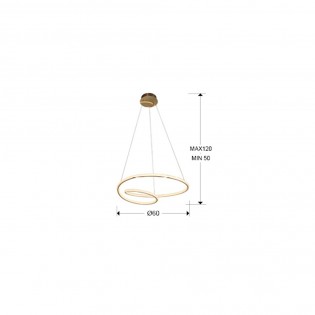 LED Pendant Lamp Tube (47W)