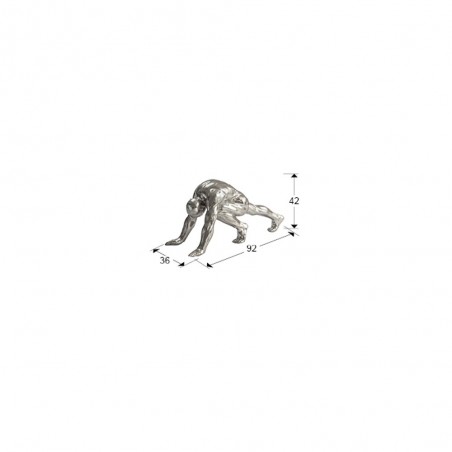 Figura decorativa Asana