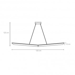 Lámpara de techo LED Abeamus (36W)