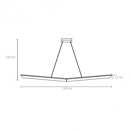 Lámpara de techo LED Abeamus (36W)