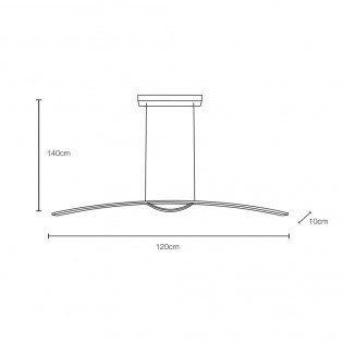 LED Ceiling Lamp Sunset (36W)