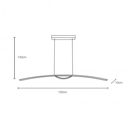 LED Ceiling Lamp Sunset (36W)