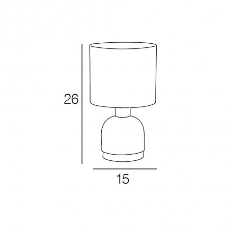 Lámpara de mesa Inès