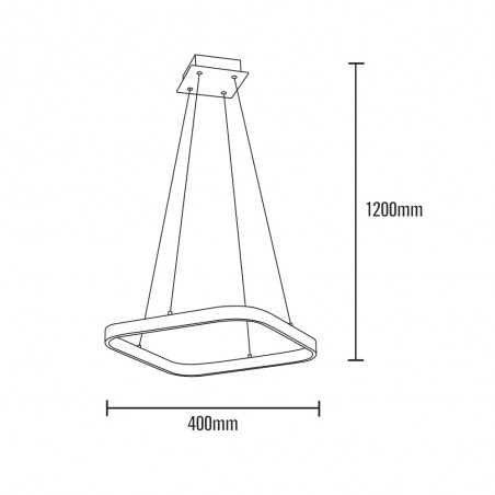 LED Pendant Lamp Agatha (36W)