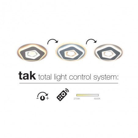 Plafón de techo LED Tak V (74W)