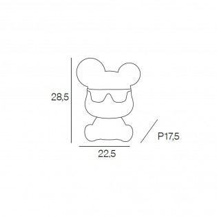 Children's LED Table Lamp Teddy (2.4W)