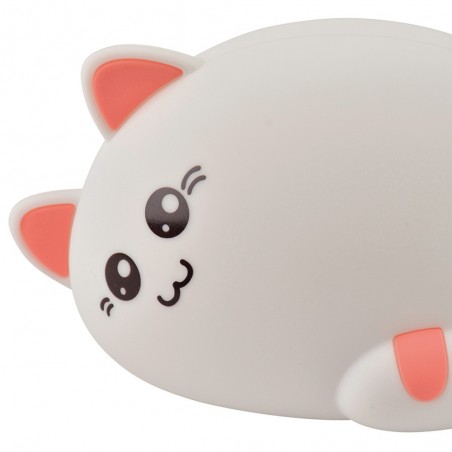Lámpara portátil infantil LED RGB Sleeping Cat