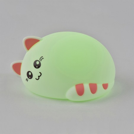 Lámpara portátil infantil LED RGB Sleeping Cat