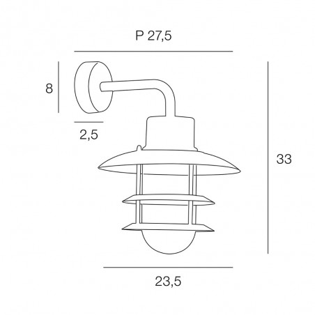 Outdoor Wall Lamp Nazare II