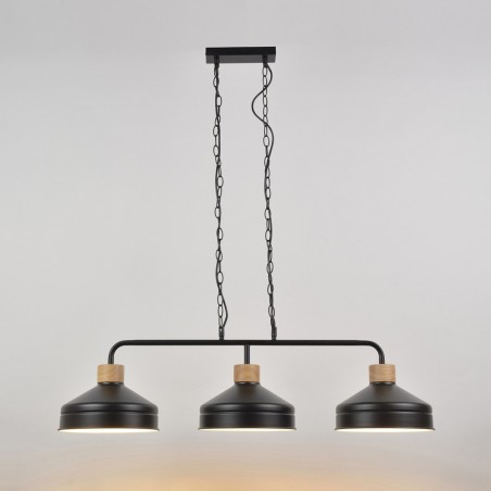 Regleta colgante Clayton (3 luces)