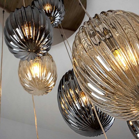 LED Pendant Lamp Ovila (9x8W)