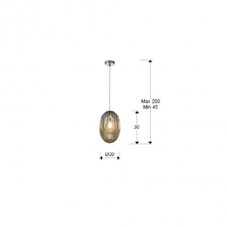 Lámpara de techo LED Ovila (8W)