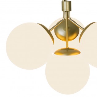 Lámpara de techo Ivona Opal (4 luces)