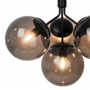 Lámpara de techo Ivona Fumé (4 luces)