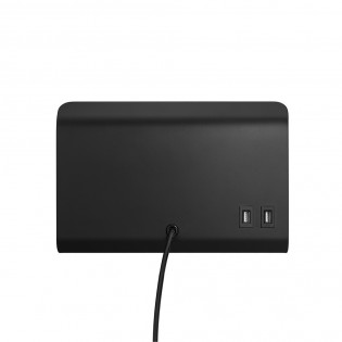 Aplique revistero con USB y repisa Roomi