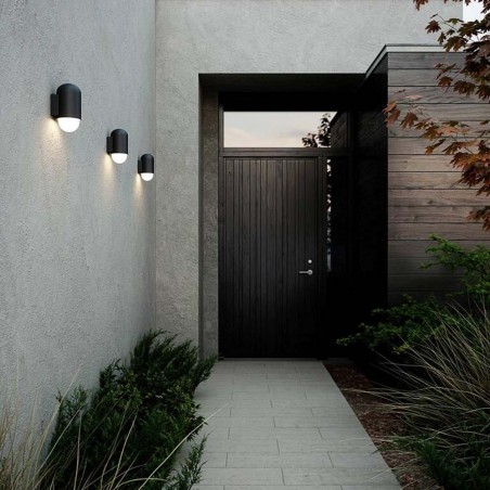Aplique de pared exterior Heka