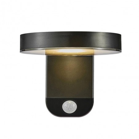 Aplique exterior LED solar con sensor Rica Round (5W)