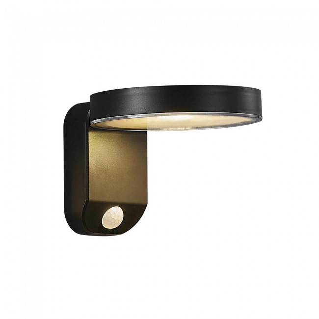 Aplique exterior LED solar con sensor Rica Round (5W) Aplique exterior LED solar con sensor Rica Round (5W)