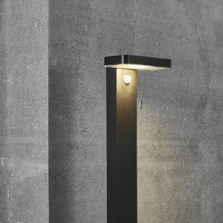 Baliza exterior LED solar con sensor Rica Square (5W)