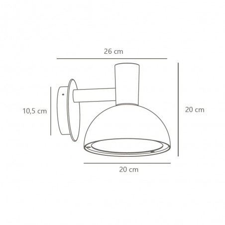 Outdoor Wall Lamp Arki 20