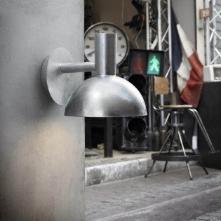 Outdoor Galvanized Wall Lamp Arki 20