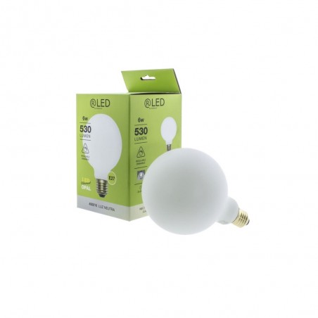 Bombilla LED E27 G125 Globo Dimmable (6W)