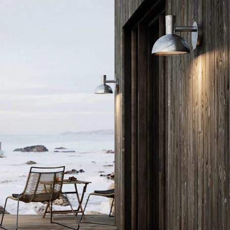 Outdoor Galvanized Wall Lamp Arki 35