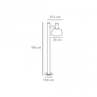 Baliza de exterior Arki 100