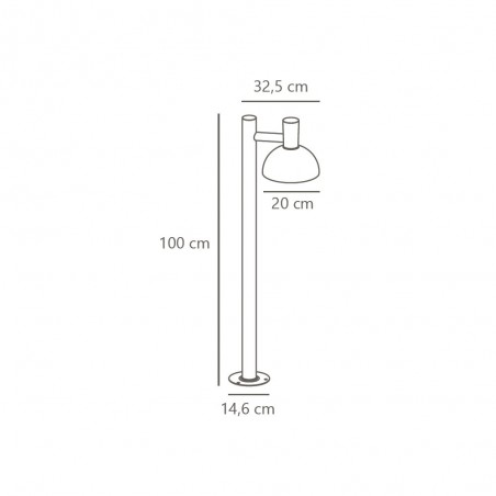 Baliza de exterior Arki 100