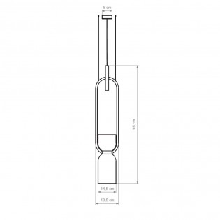 Lámpara de techo LED Oxygen (3W)
