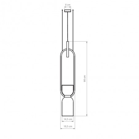 Lámpara de techo LED Oxygen (3W)