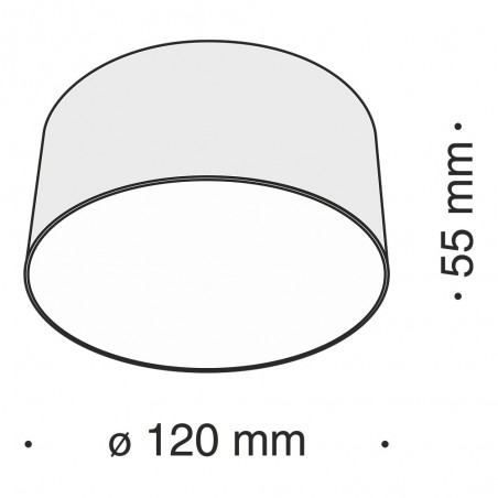 Plafón de techo Zon