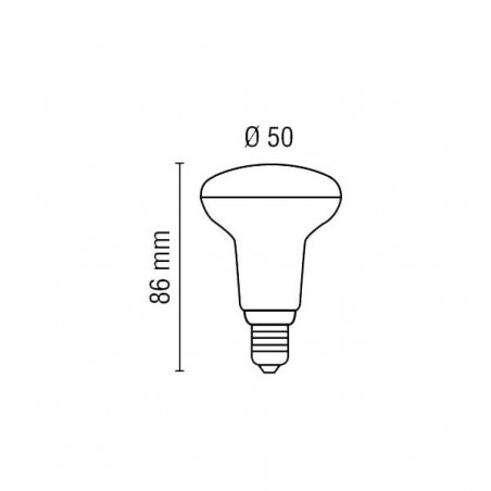 Light bulb LED R50 7W (neutral)