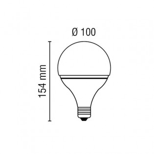 LED-Glühbirne 16W