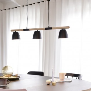 Regleta colgante Theo (3 luces)