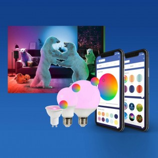 Bombilla LED GU10 RGB Smart