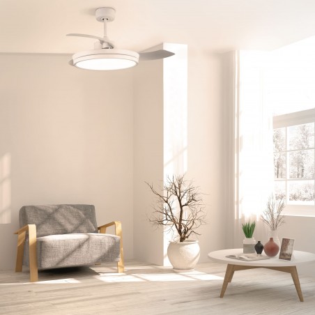 LED fan with folding blades Brando (48W)