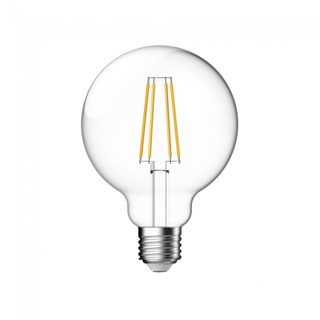 Bombilla LED E27 G95 Transparente Smart (4.7W) Bombilla LED E27 G95 Transparente Smart (4.7W)