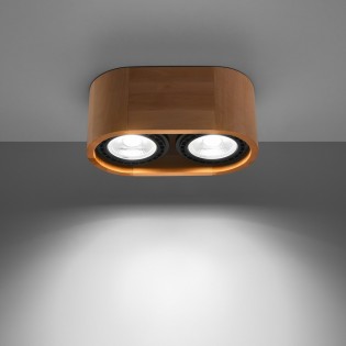 Plafón de techo Basic Madera