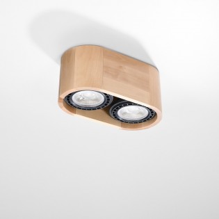 Plafón de techo Basic Madera
