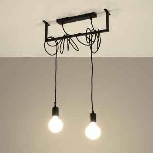 Regleta de techo Salamanca (2 luces)