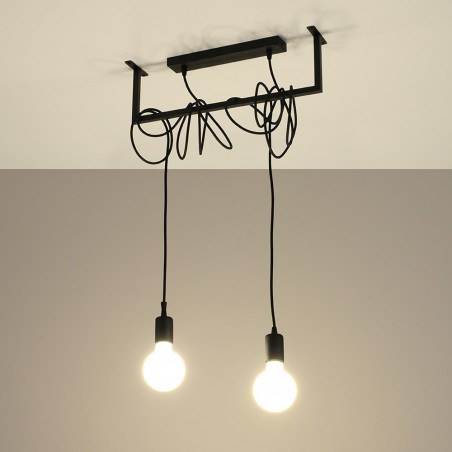 Regleta de techo Salamanca (2 luces)