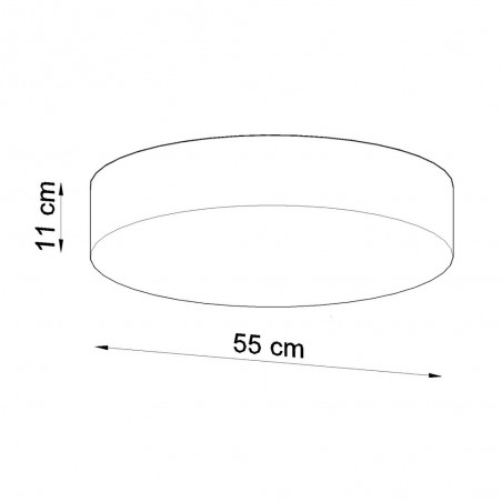 Ceiling Flush Light Arena III